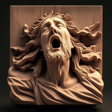 3D model st jesus (STL)